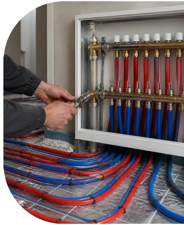 Монтаж отопления: сшитый полиэтилен в Балашихе от 513 р. | АПаруса-Блш